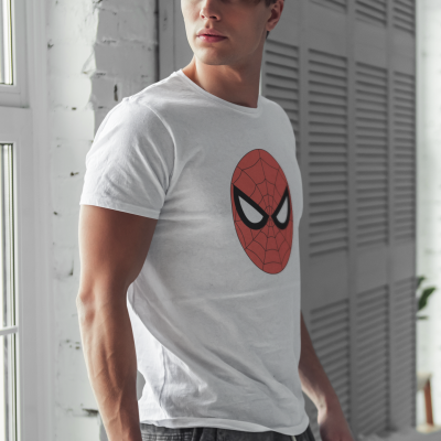 T-SHIRT MASQUE DE SPIDER-MAN HOMME