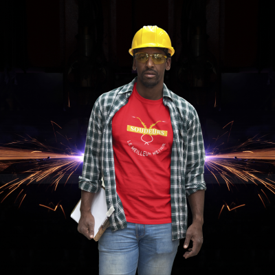T-SHIRT SOUDEURS POUR HOMME