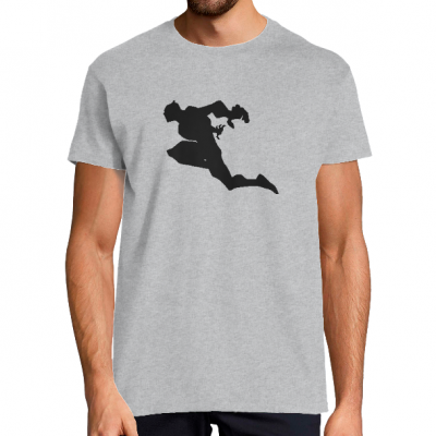 T-SHIRT BLACK PANTHER HOMME