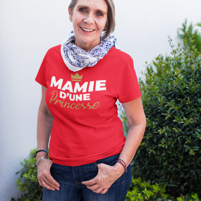 T-shirt Mamie d'une princesse
