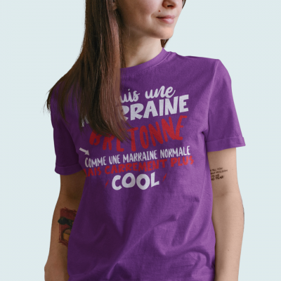 T-SHIRT MARRAINE BRETONNE