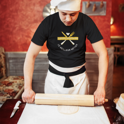 T-SHIRT CHEFS CUISINIERS POUR HOMME