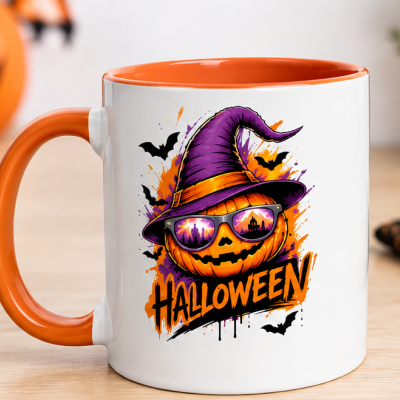 Mug Halloween Pumpkin Witch – Citrouille sorcière