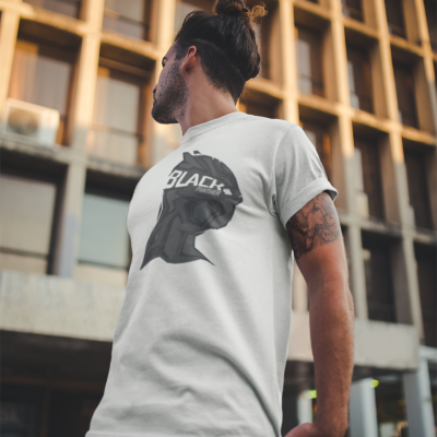T-SHIRT BLACK PANTHER HOMME