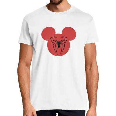 T-SHIRT SPIDER MICKEY HOMME