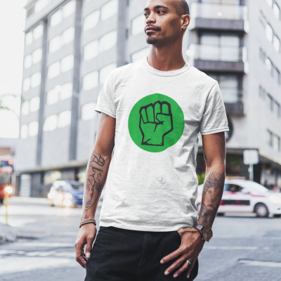 T-SHIRT LA MAIN DE HULK HOMME