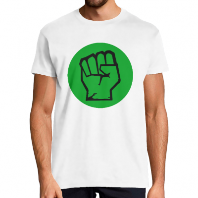 T-SHIRT LA MAIN DE HULK HOMME