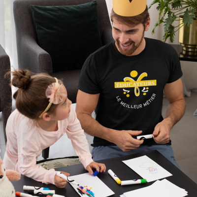 T-SHIRT ÉDUCATEURS POUR HOMME
