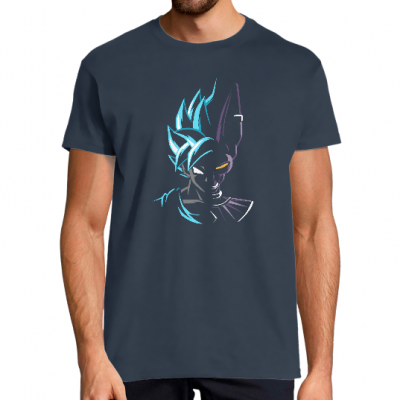 T-SHIRT DRAGON BALL GOKU BILLS HOMME