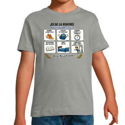 T-shirt rentrée – Jeux de la rentrée, que le meilleur gagne !