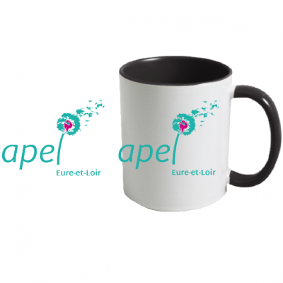 MUG APEL AVEC 2 LOGOS