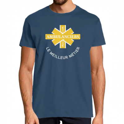 T-SHIRT AMBULANCIERS POUR HOMME
