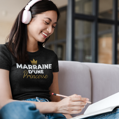 T-shirt Marraine d'une princesse