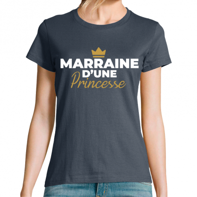 T-shirt Marraine d'une princesse