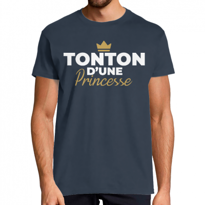 T-shirt Tonton d'une princesse