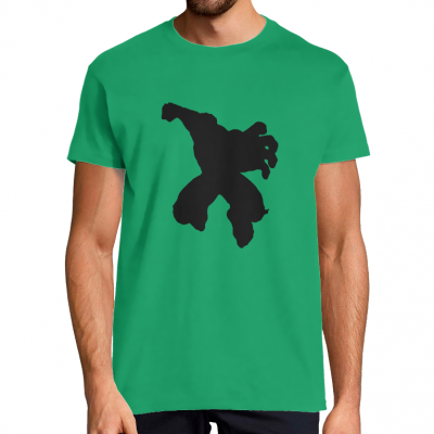 T-SHIRT HULK ATTAQUE HOMME