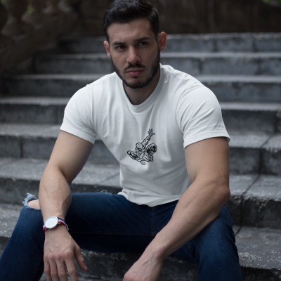 T-SHIRT SPIDER-MAN SAUTE HOMME