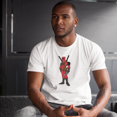 T-SHIRT DEADPOOL HOMME