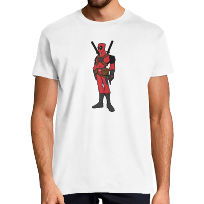 T-SHIRT DEADPOOL HOMME