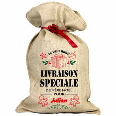 HOTTE DE NOËL - LIVRAISON SPECIALE