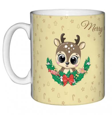 Mug - Cerf - Pingouin