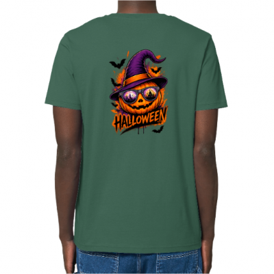 T-shirt Halloween Pumpkin Witch – Citrouille et chapeau de sorcière