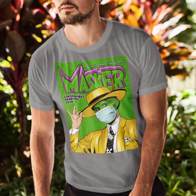 T-shirt Covid-19 Film Le masque