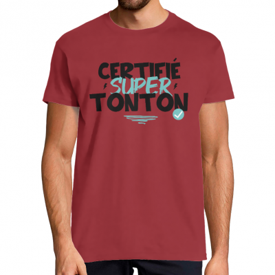 T-shirt certifié super tonton