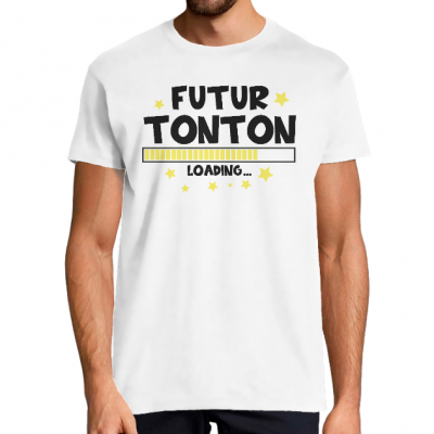 T-shirt futur tonton – Cadeau Annonce Grossesse Original