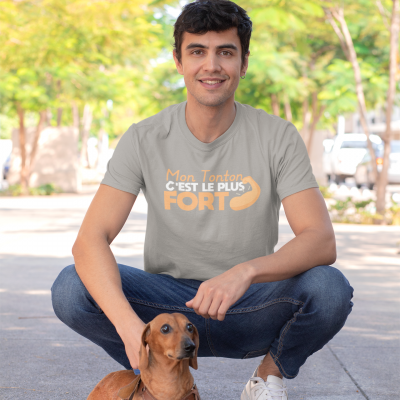 T-SHIRT TONTON LE PLUS FORT