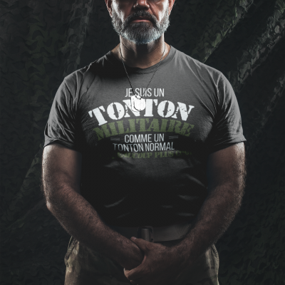 T-SHIRT JE SUIS UN TONTON MILITAIRE