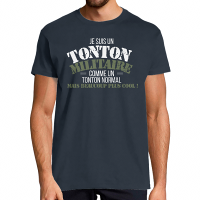 T-SHIRT JE SUIS UN TONTON MILITAIRE