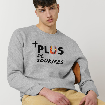 SWEAT-SHIRT PLUS DE SOURIRES