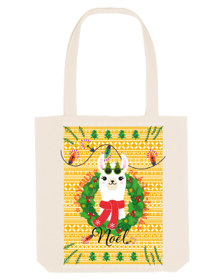 TOTE-BAG LAMA DE NOEL