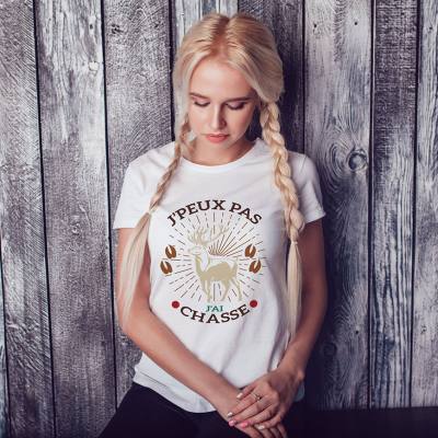 T-shirt Femme J'ai Chasse