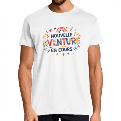 T-shirt rentrée – Nouvelle aventure en cours