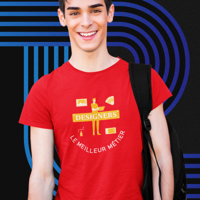 T-SHIRT DESIGNERS LE MEILLEUR MÉTIER POUR HOMME