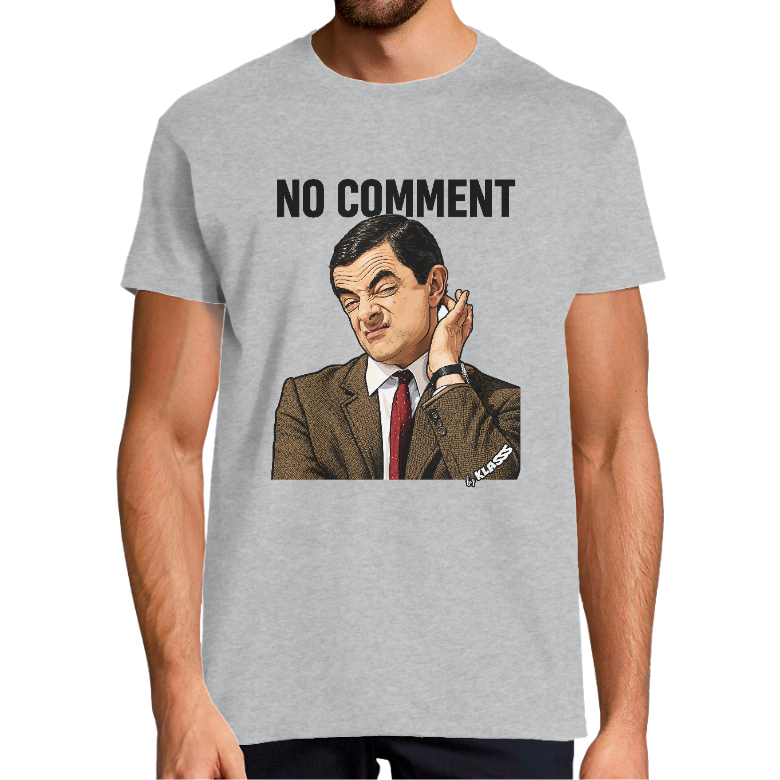 T-SHIRT HOMME KLASSS SERIE TV "Iconique MR BEAN", col rond 190 gr