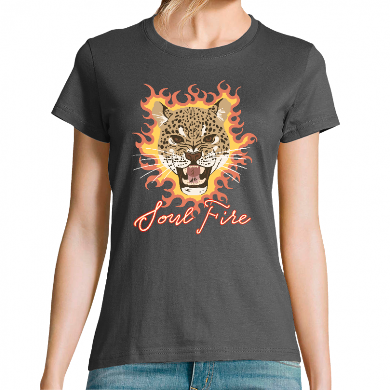 SOUL FIRE - T-SHIRT FEMME