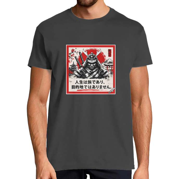 T-SHIRT HOMME KLASS "SAMOURAI" col rond