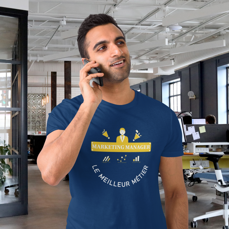 T-SHIRT MARKETING MANAGER LE MEILLEUR MÉTIER POUR HOMME