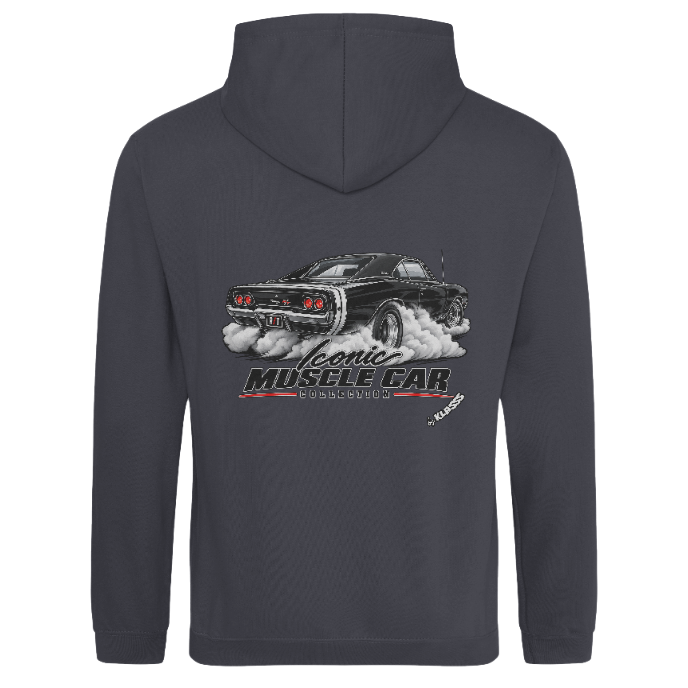 SWEAT HOMME KLASSS VINTAGE "MUSCLE CAR ICONIC" automobile - production certifiée WRAP