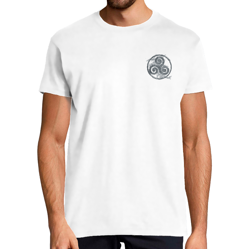 Face T-SHIRT - TRISKELL GRIS