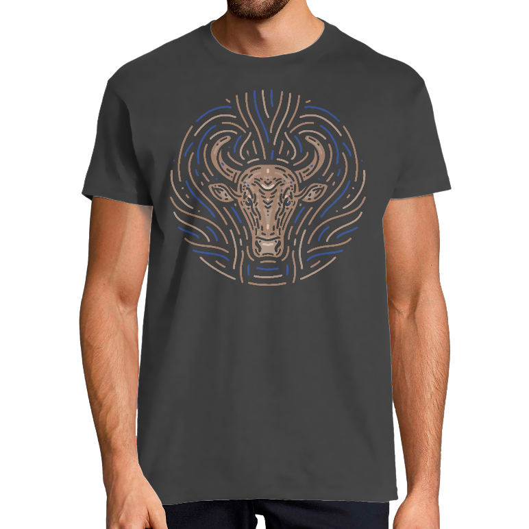 T-SHIRT HOMME - WESTERN TAURUS