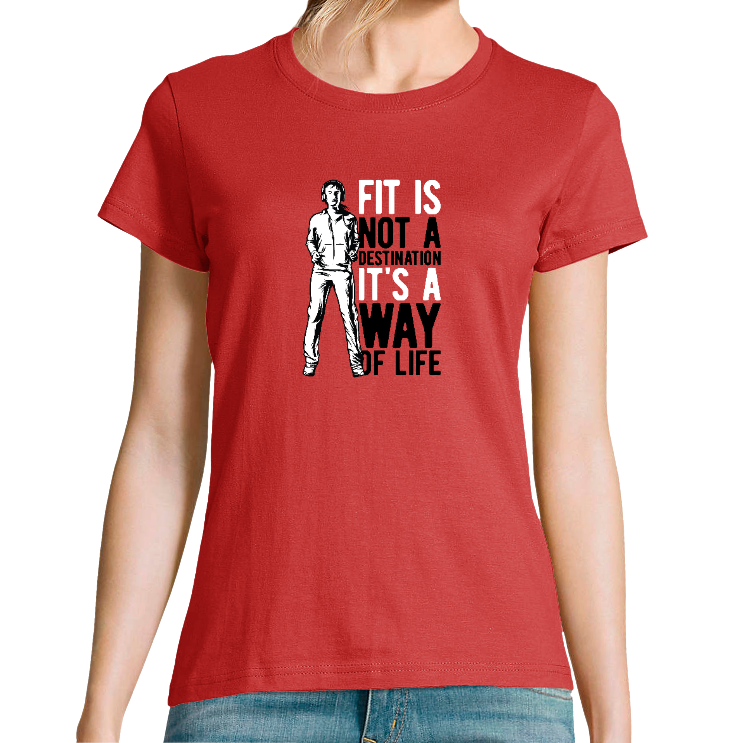 T-SHIRT FIT IS NOT A DESTINATION FEMME