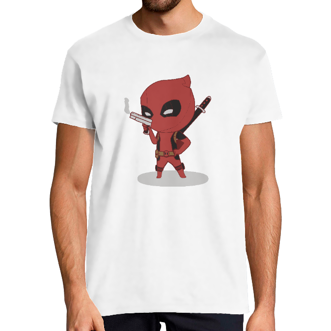 T-SHIRT DEADPOOL HOMME