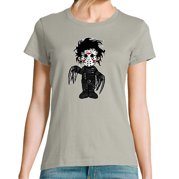 Face T-SHIRT EDWARD MASSACRE FEMME