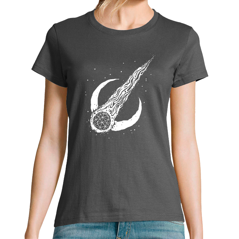 Face T-SHIRT FEMME - METEOR