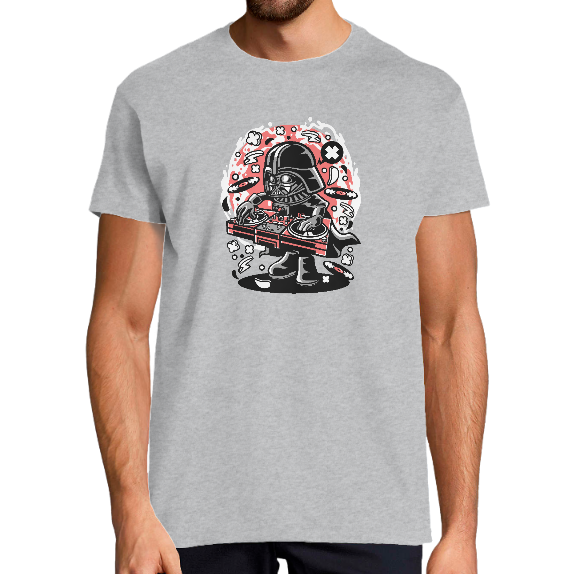 Face T-SHIRT DARK DJ HOMME