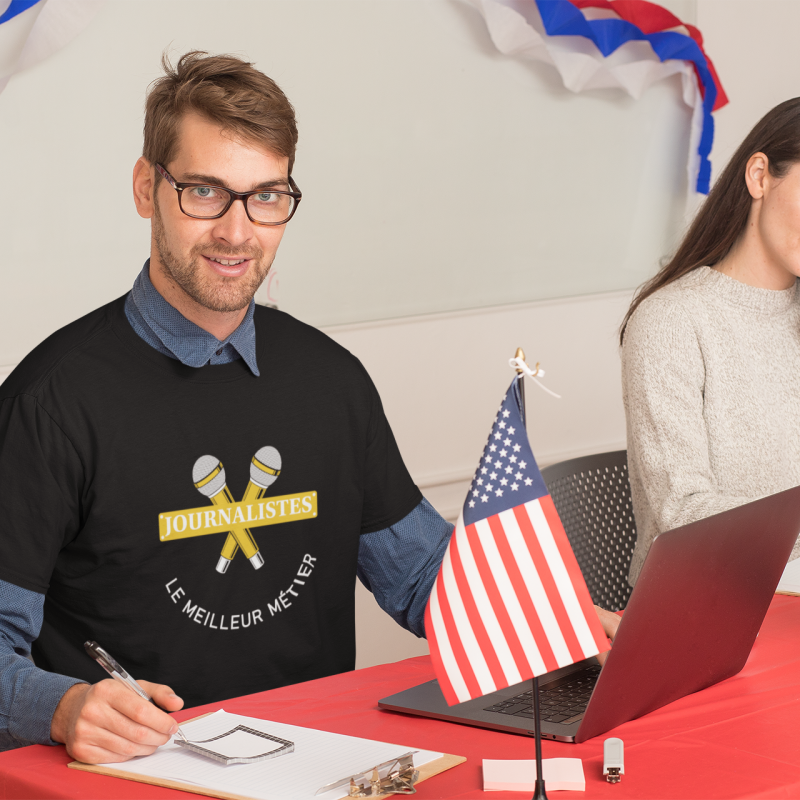 T-SHIRT JOURNALISTES POUR HOMME